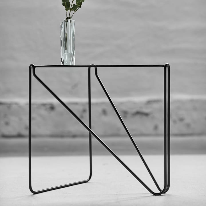 Curve Chameleon Hippo stolik boczny , Black-anthracite LIND DNA