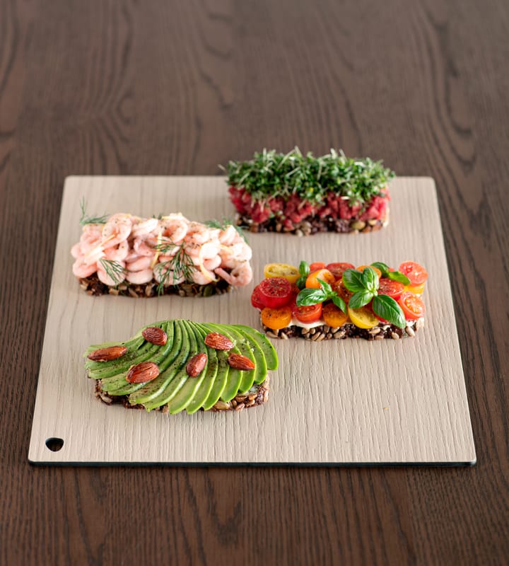 Cut & Serve kwadratowa deska do krojenia L, Jesion LIND DNA