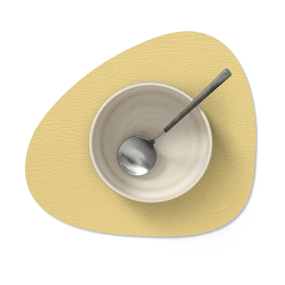 Hipopotam taca stołowa curve S, Złoto LIND DNA