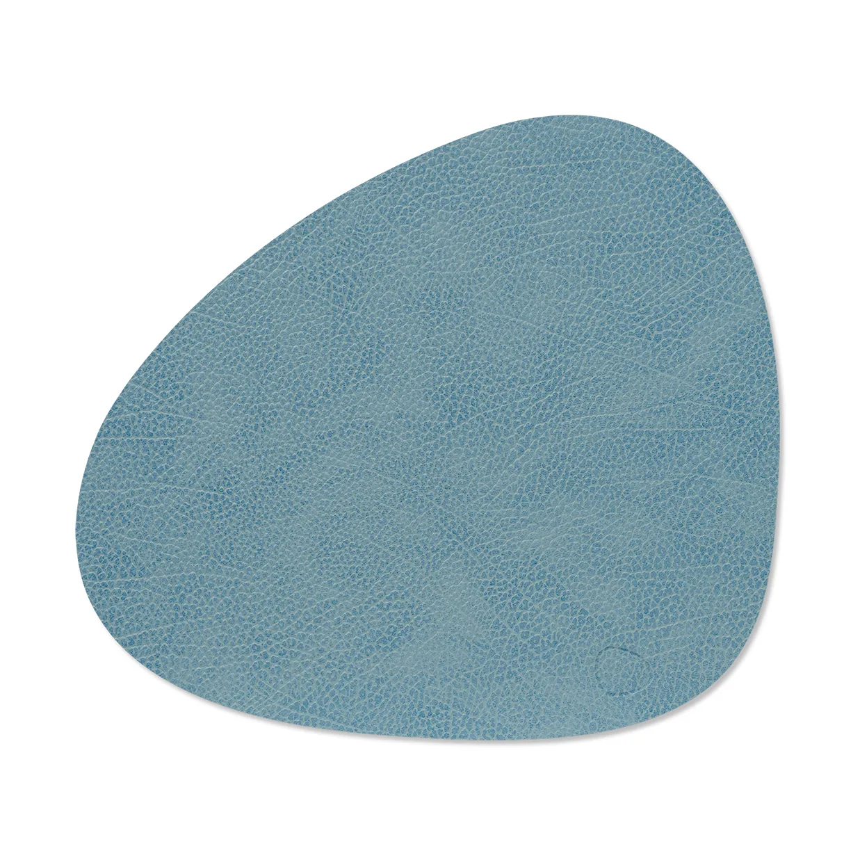 Mata stołowa Hippo curve M, Light blue, 35x31 cm LIND DNA