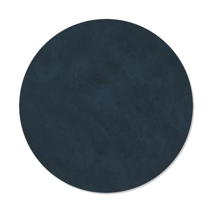 Mata stołowa Nupo circle M - Midnight blue, Ø30 cm - LIND DNA