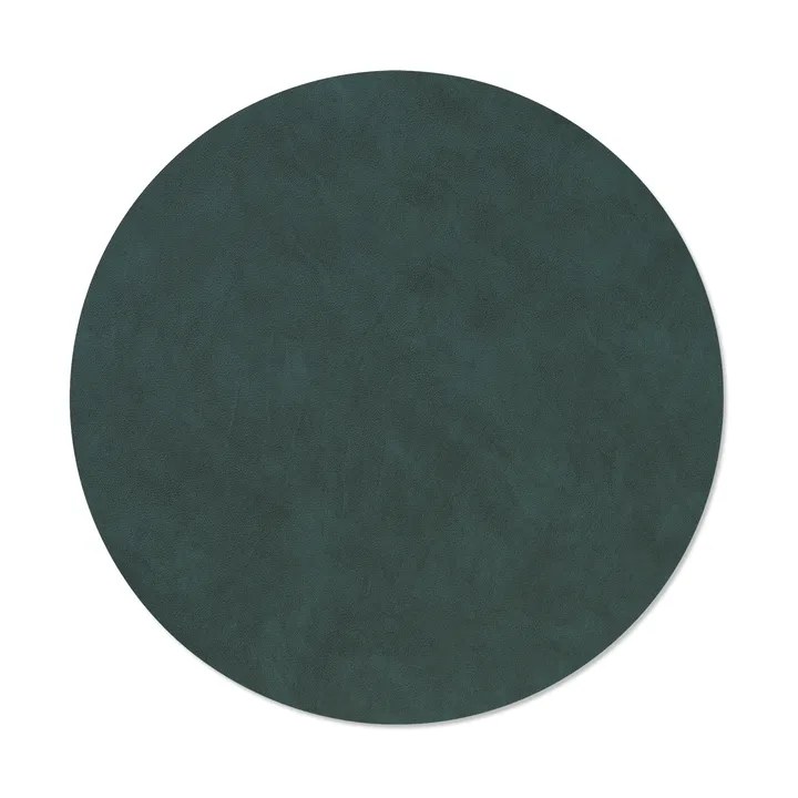 Mata stołowa Nupo circle XL - Ciemna zieleń, Ø40 cm - LIND DNA