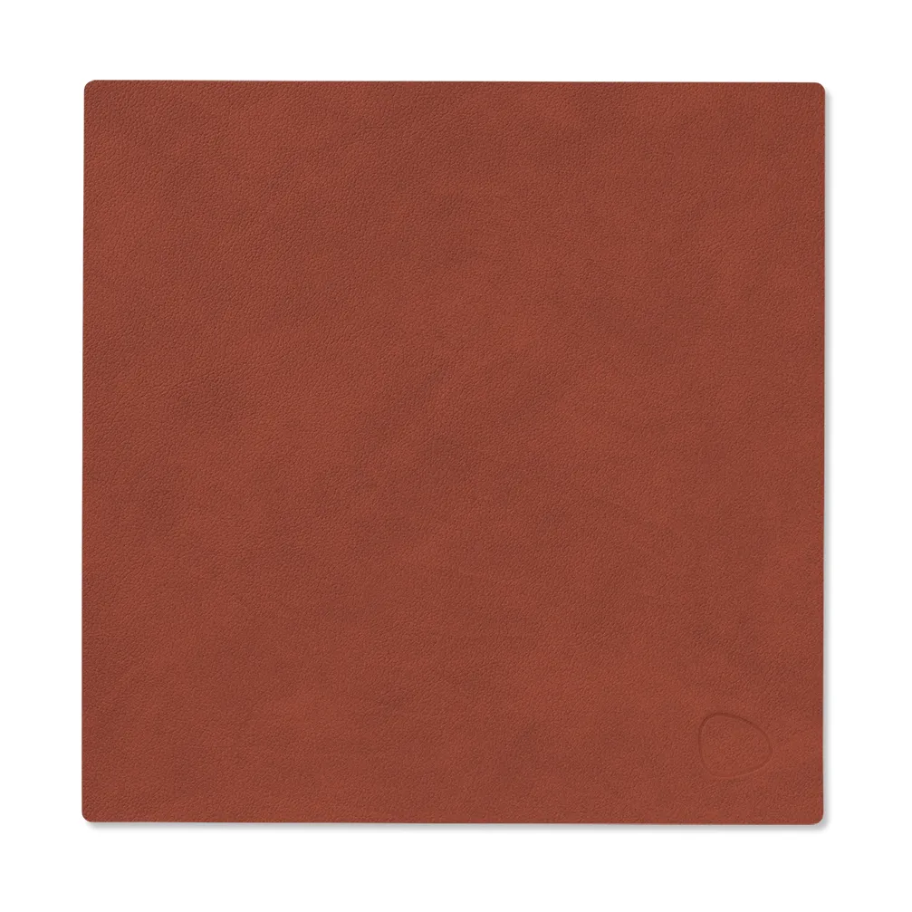 Mata stołowa Nupo square S, Sienna, 28x28 cm LIND DNA