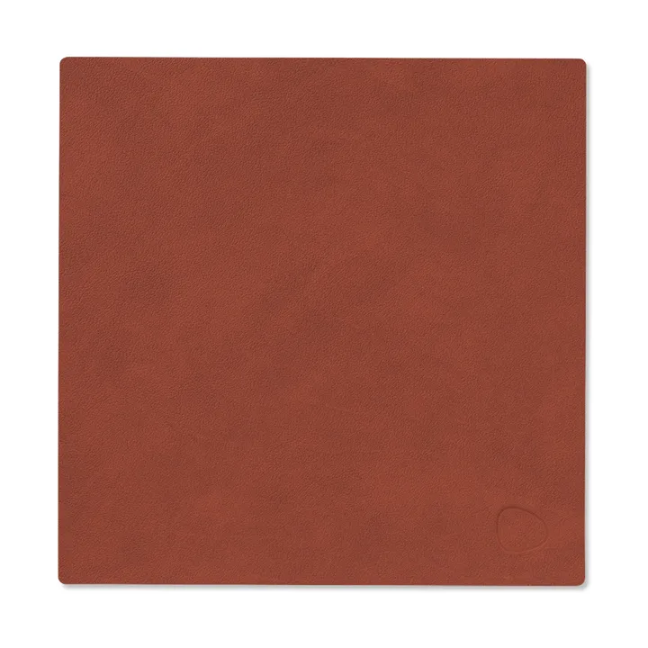 Mata stołowa Nupo square S - Sienna, 28x28 cm - LIND DNA