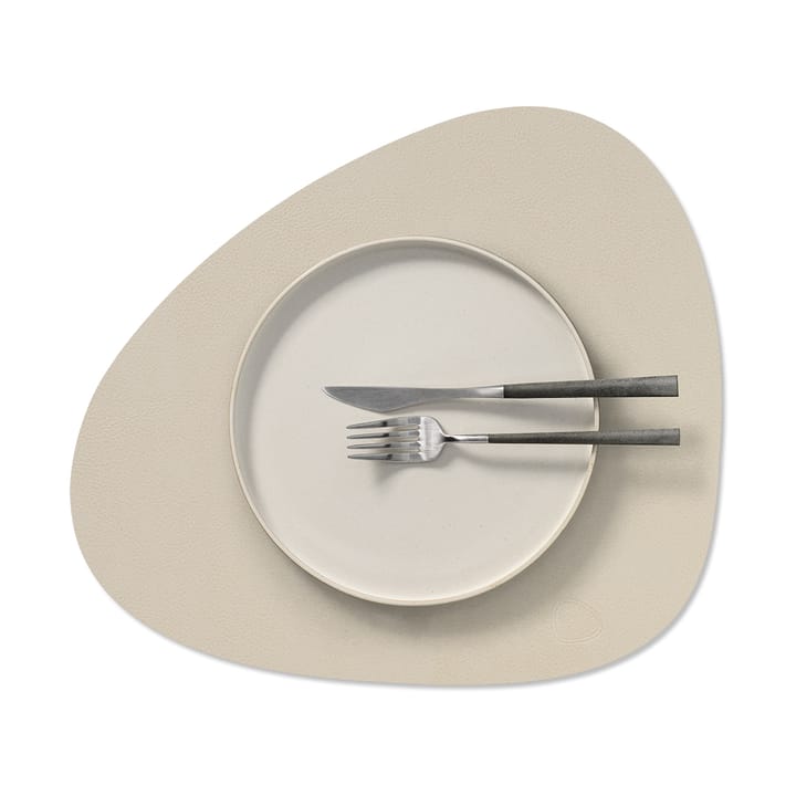 Mata stołowa Serene curve M, Cream LIND DNA