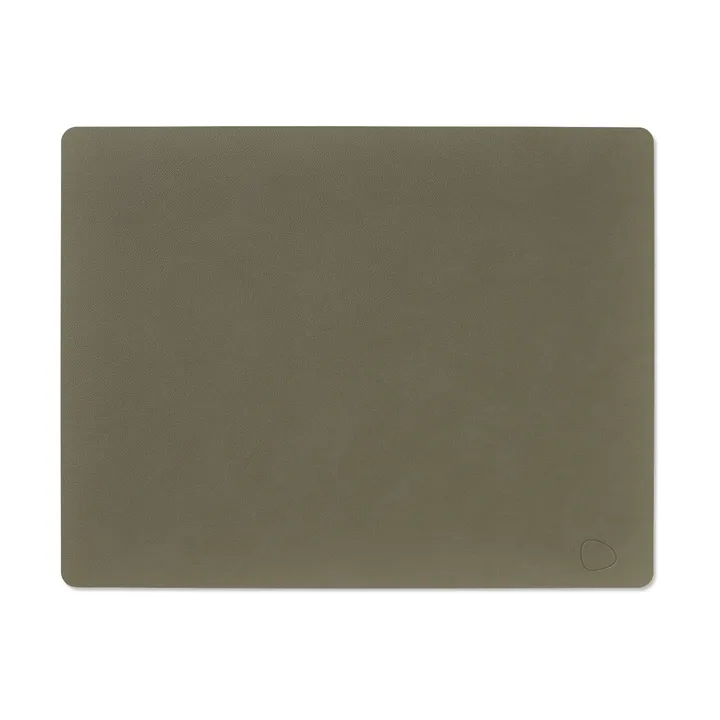 Mata stołowa Square Nupo 35x45 cm - army green, 45x35 cm - LIND DNA
