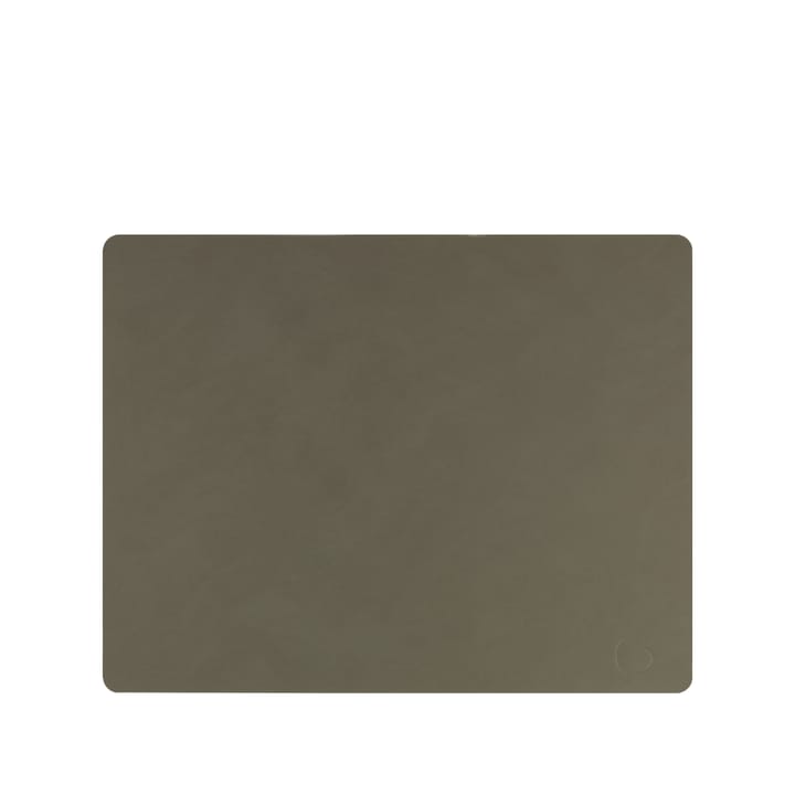 Mata stołowa Square Nupo 35x45 cm - army green - LIND DNA