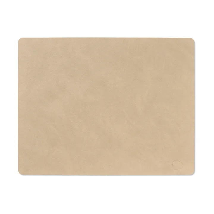Mata stołowa Square Nupo 35x45 cm - Piaskowy, 45x35 cm - LIND DNA