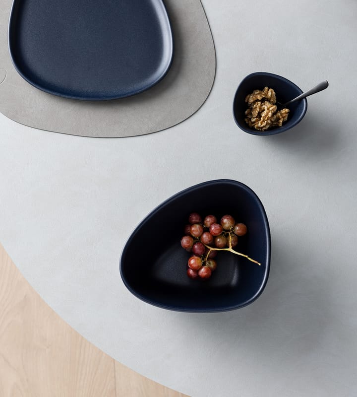 Miska Curve Stoneware M 20x22 cm, Navy Blue LIND DNA