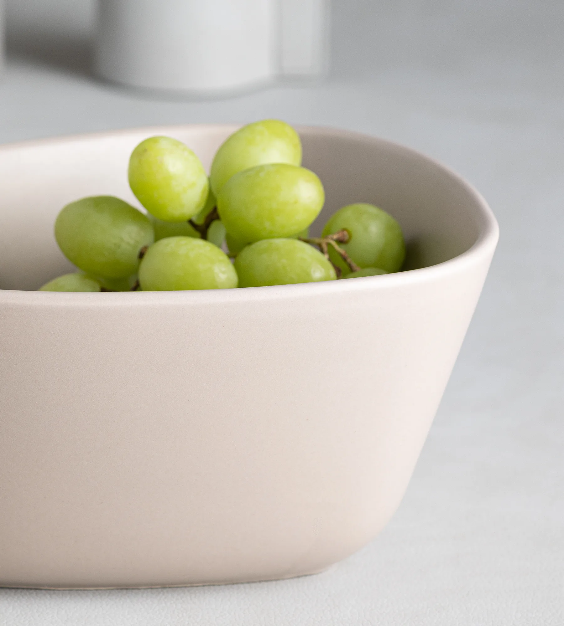 Miska Curve Stoneware M 20x22 cm, Piaskowy LIND DNA