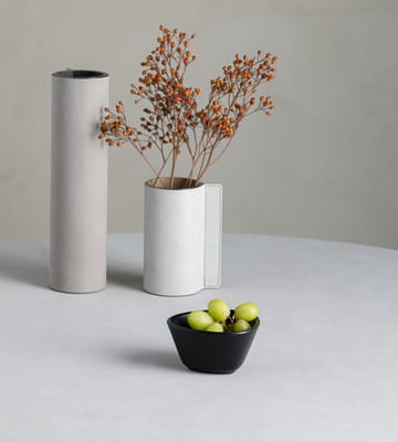 Miska Curve Stoneware S 10x11 cm - Black - LIND DNA