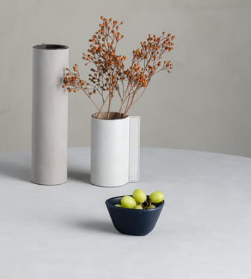 Miska Curve Stoneware S 10x11 cm - Navy blue - LIND DNA