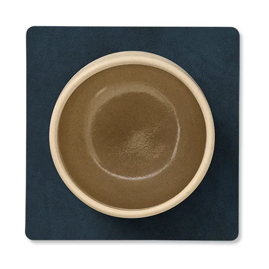 Nupo podstawki square dwustronne 1 szt., Midnight blue-petrol LIND DNA