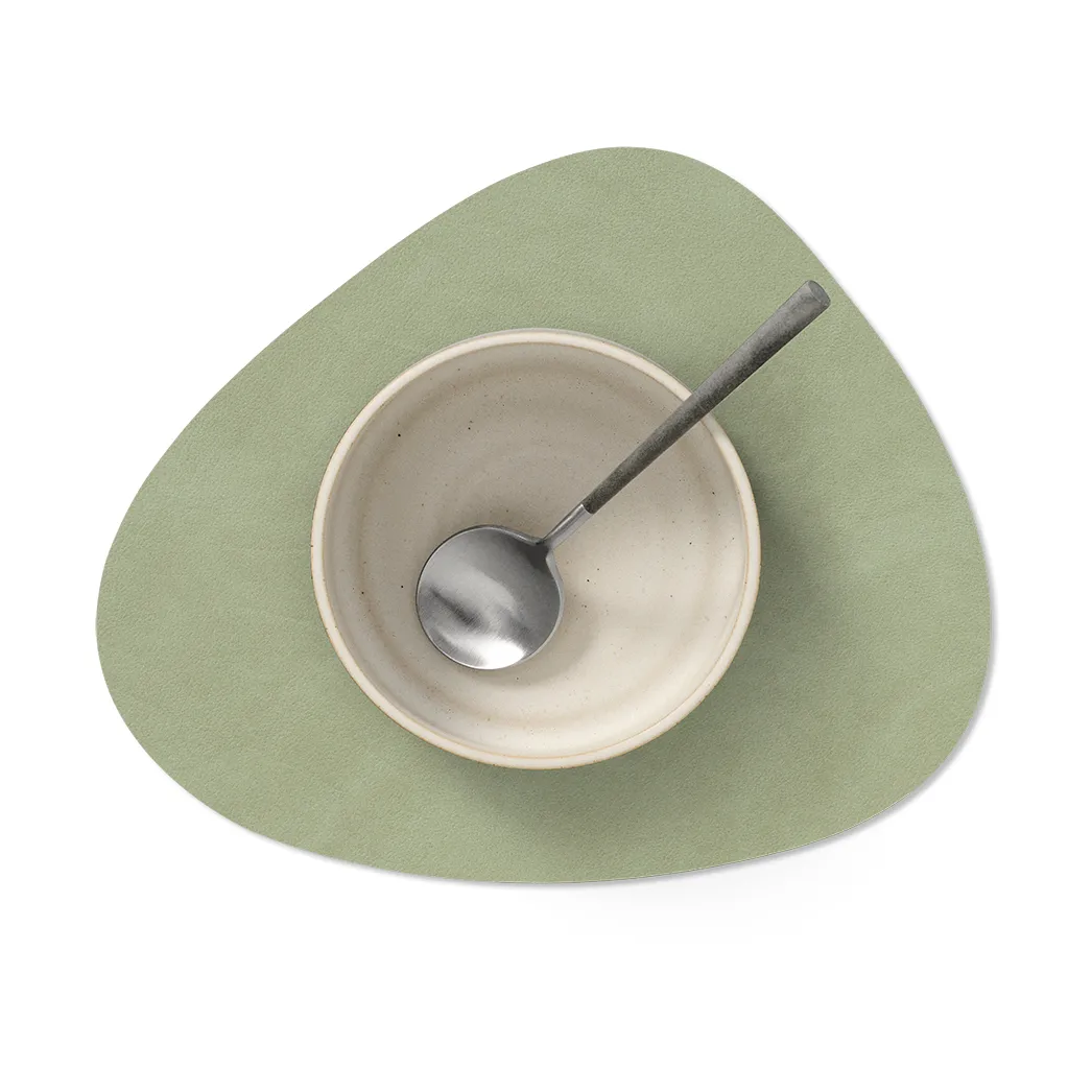 Nupo table tray dwustronna zaokrąglona S 1 szt., Dark green-olive green, 28x24 cm LIND DNA