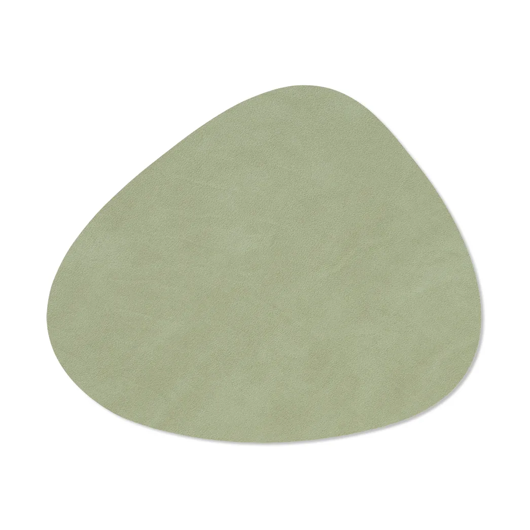 Nupo table tray dwustronna zaokrąglona S 1 szt., Dark green-olive green, 28x24 cm LIND DNA