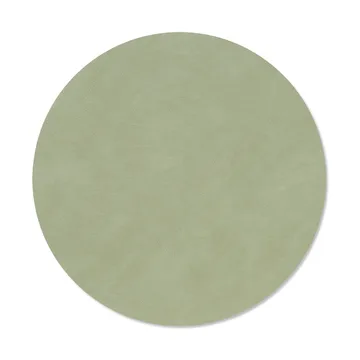 Nupo taca stołowa okrągła dwustronna M 1 szt. - Dark green-olive green, Ø30 cm - LIND DNA