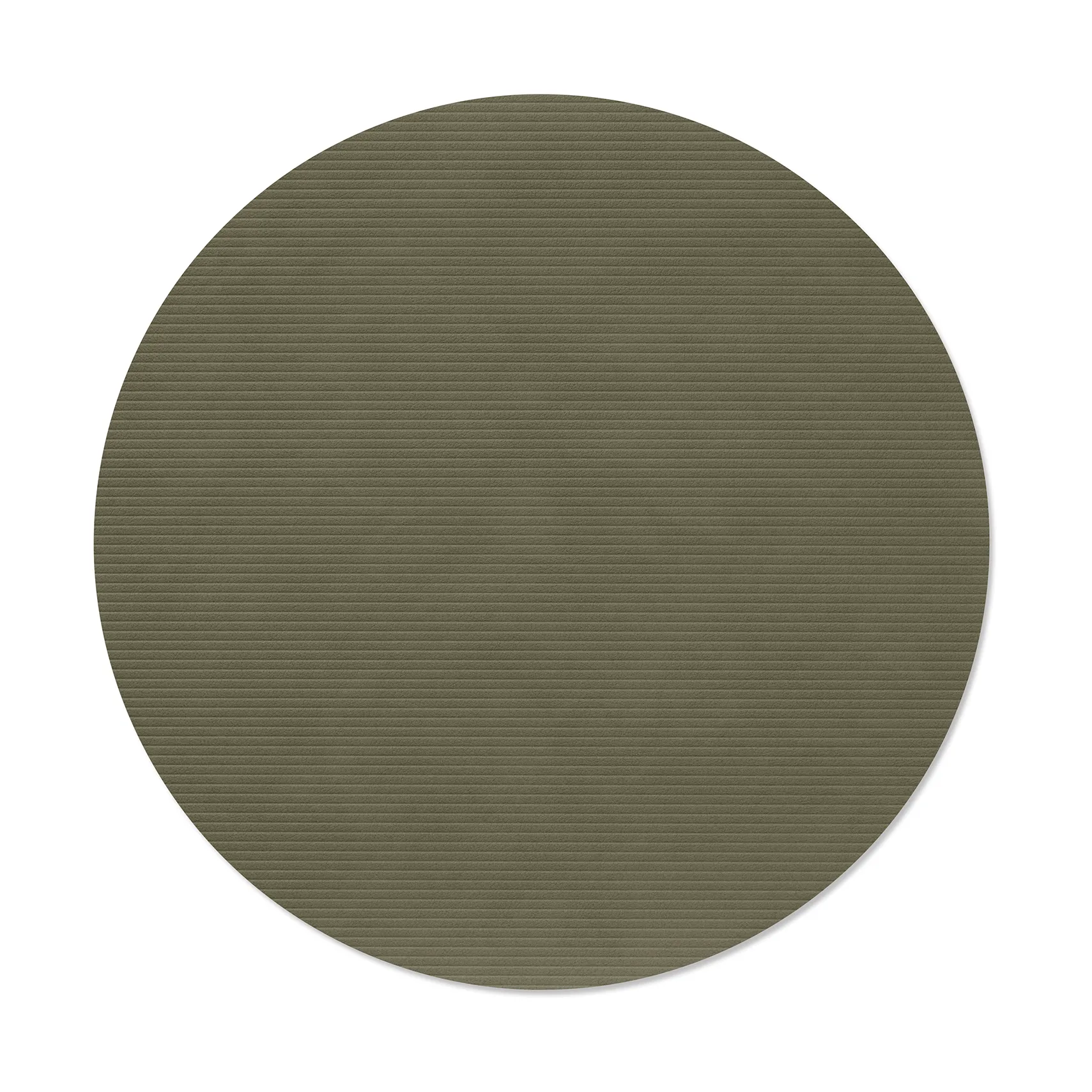 Podkładka na stół Corduroy, Army green, circle, L LIND DNA