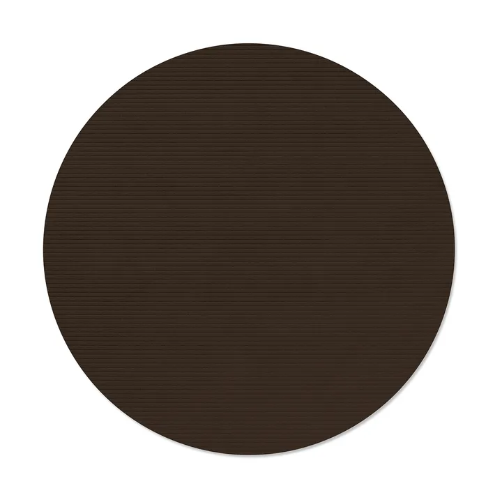 Podkładka na stół Corduroy - Hazel, circle, L, Ø38 cm - LIND DNA