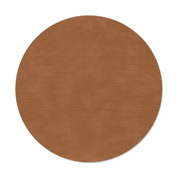 Podkładka na stół Corduroy - Nature, circle, L - LIND DNA