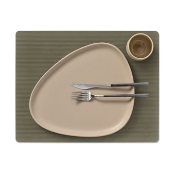 Podkładka na stół Corduroy square L - Army Green - LIND DNA