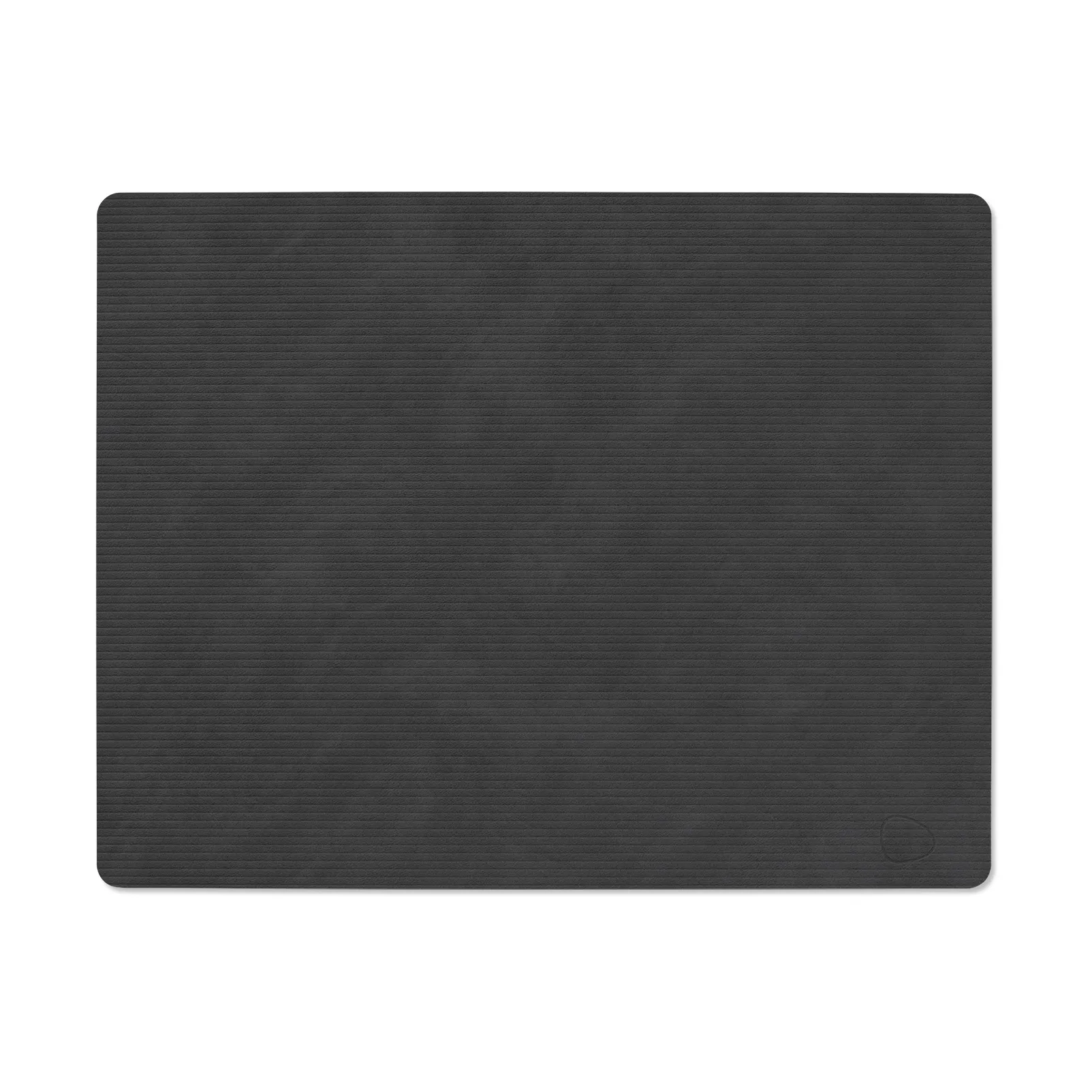 Podkładka na stół Corduroy square L, Black, 45x35 cm LIND DNA
