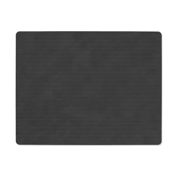 Podkładka na stół Corduroy square L - Black, 45x35 cm - LIND DNA