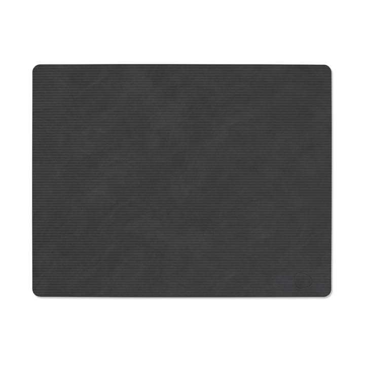 Podkładka na stół Corduroy square L - Black - LIND DNA