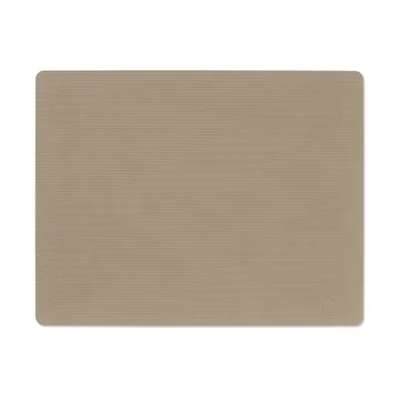 Podkładka na stół Corduroy square L - Clay Brown, 45x35 cm - LIND DNA