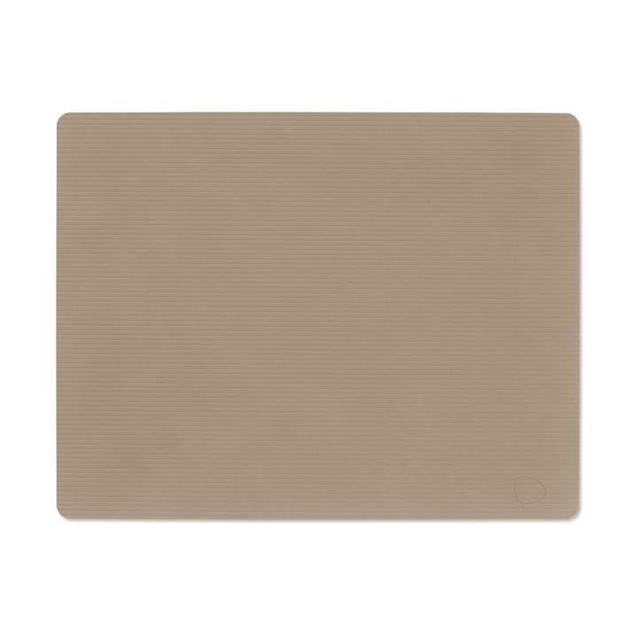 Podkładka na stół Corduroy square L - Clay Brown - LIND DNA