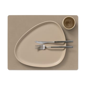 Podkładka na stół Corduroy square L - Clay Brown - LIND DNA