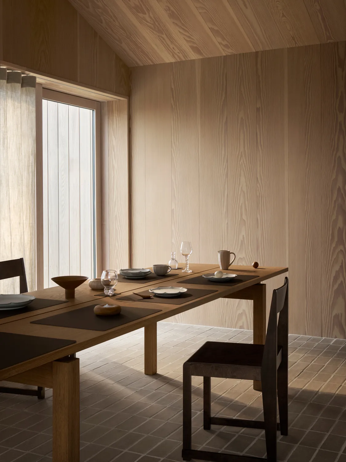 Podkładka na stół Corduroy square L, Hazel LIND DNA