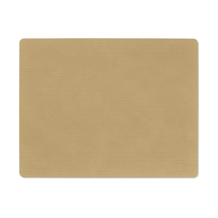 Podkładka na stół Corduroy square L - Khaki, 45x35 cm - LIND DNA