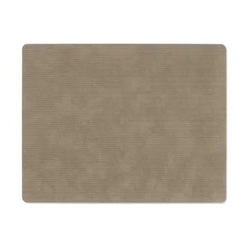 Podkładka na stół Corduroy square L - Nomad Grey, 45x35 cm - LIND DNA