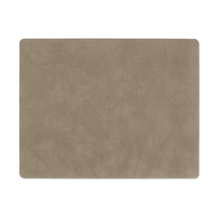 Podkładka na stół Corduroy square L - Nomad Grey - LIND DNA