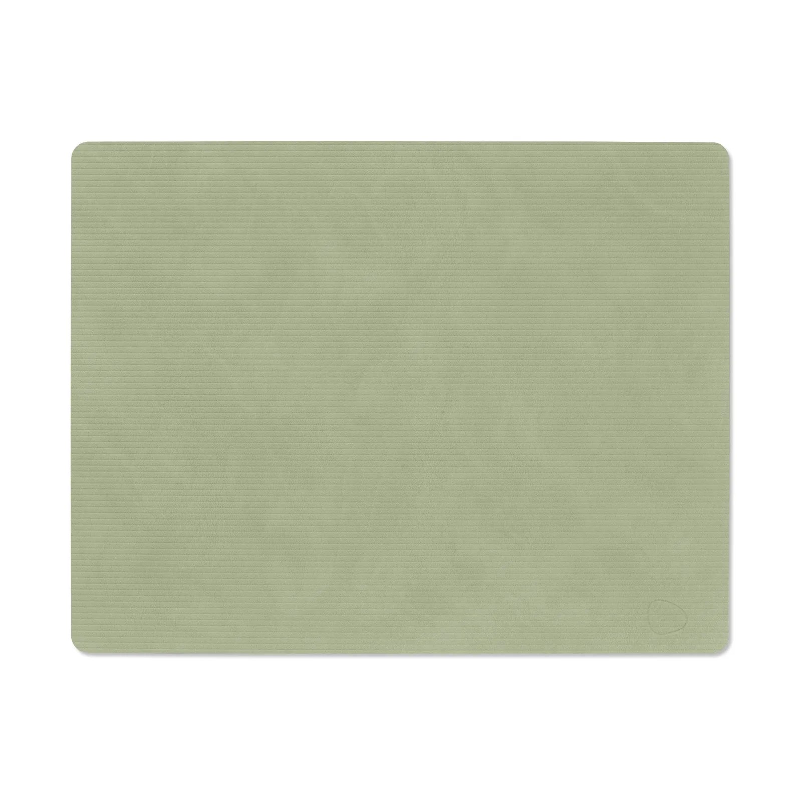 Podkładka na stół Corduroy square L, Olive Green, 45x35 cm LIND DNA