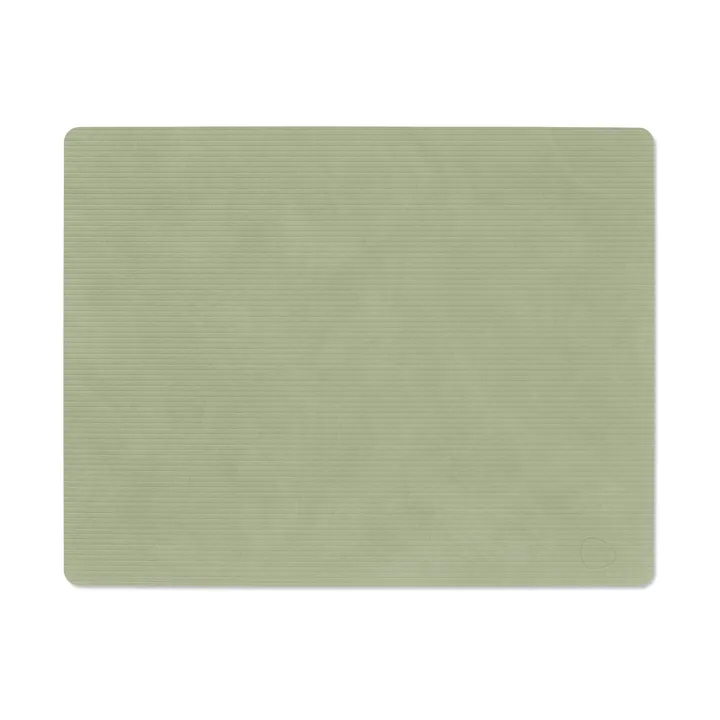 Podkładka na stół Corduroy square L - Olive Green, 45x35 cm - LIND DNA