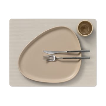 Podkładka na stół Corduroy square L - Oyster White - LIND DNA