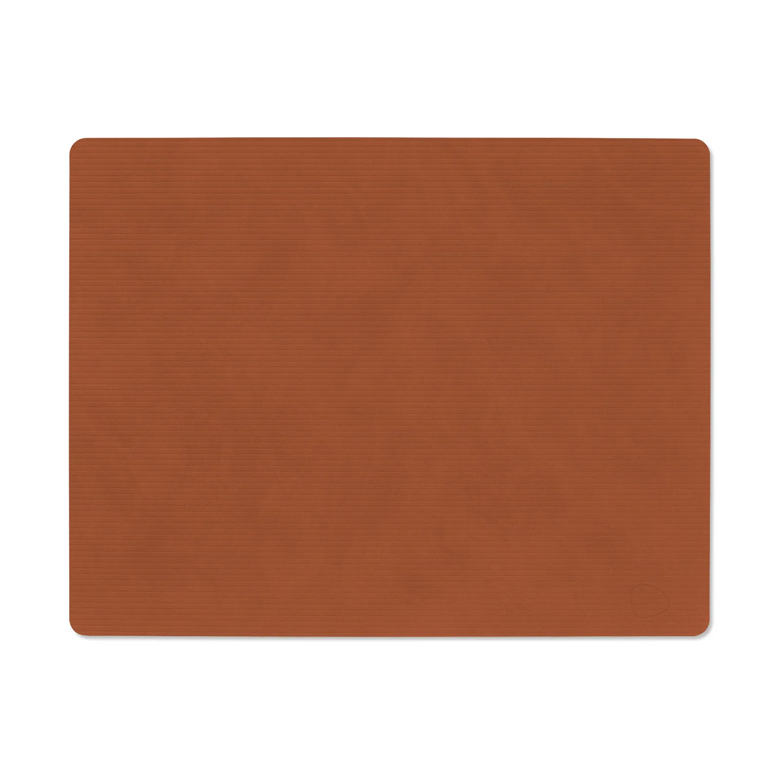 Podkładka na stół Corduroy square L, Rust, 45x35 cm LIND DNA