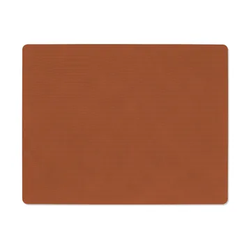 Podkładka na stół Corduroy square L - Rust, 45x35 cm - LIND DNA