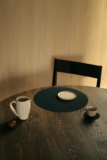 Podkładka na stół Nupo - Black ink, circle, L - LIND DNA