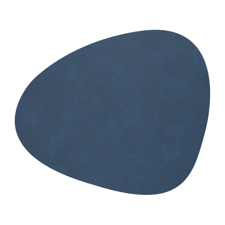 Podkładka na stół Nupo Curve L - Midnight blue (granat) - LIND DNA