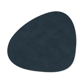 Podkładka na stół Nupo curve L - Midnight blue - LIND DNA