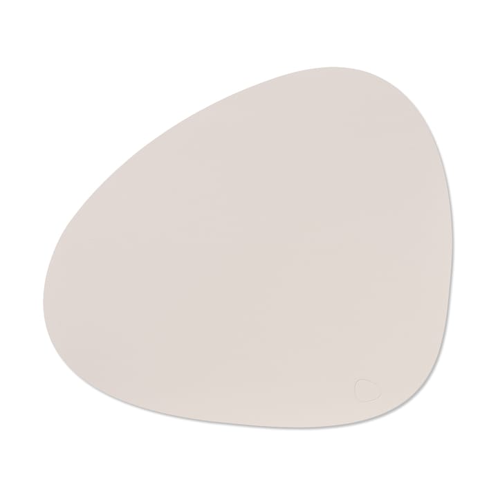 Podkładka na stół Nupo Curve L - Soft nude (cielista) - LIND DNA