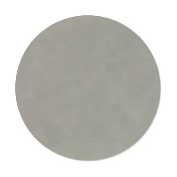 Podkładka na stół Nupo - Light grey, circle, L - LIND DNA