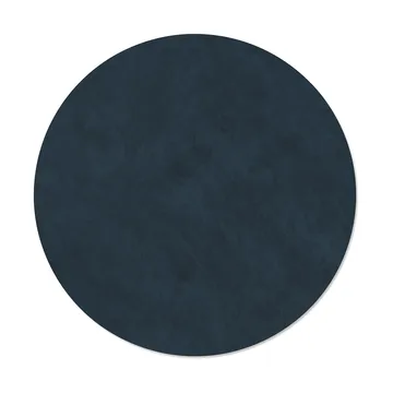 Podkładka na stół Nupo - Midnight blue, circle, L - LIND DNA
