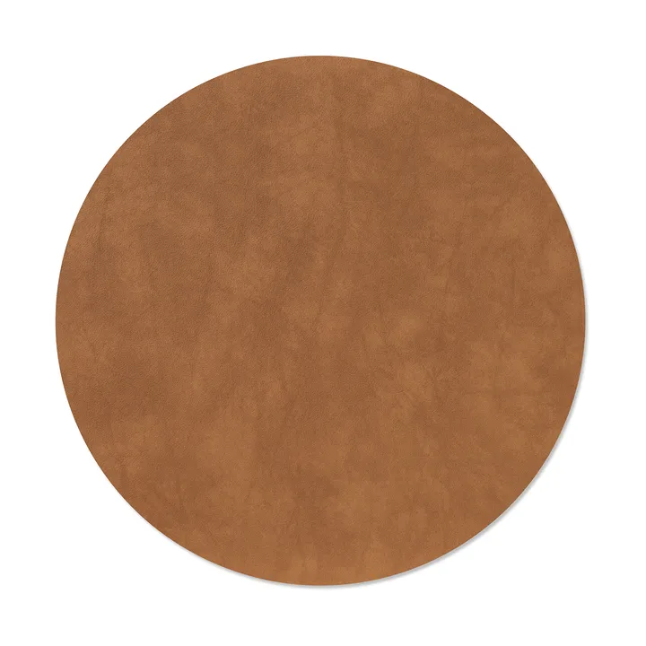Podkładka na stół Nupo - Nature, circle, L, Ø38 cm - LIND DNA