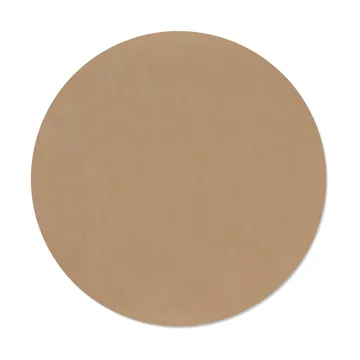 Podkładka na stół Nupo - Nougat, circle, L - LIND DNA