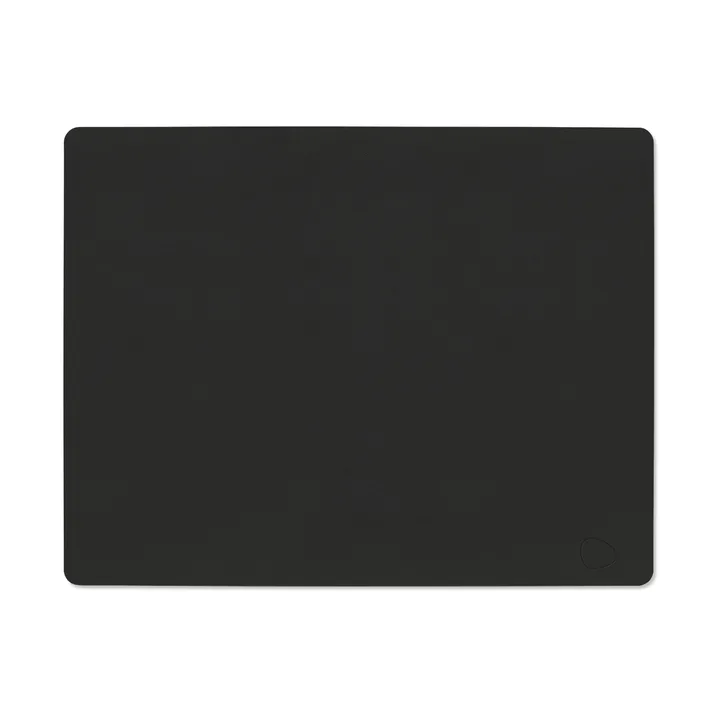 Podkładka na stół Nupo Square L - Black ink, 45x35 cm - LIND DNA