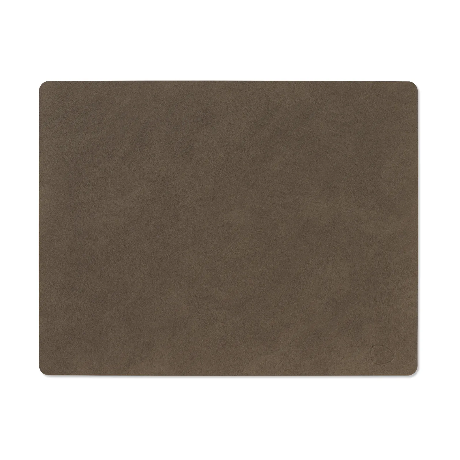 Podkładka na stół Nupo Square L, Caviar (ciemnoszara) LIND DNA
