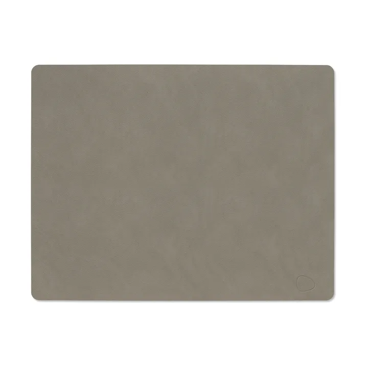 Podkładka na stół Nupo Square L - Flint grey, 45x35 cm - LIND DNA